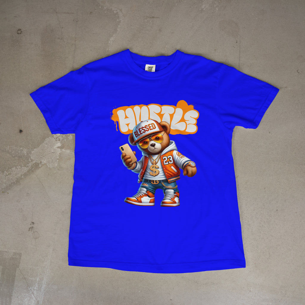 Hustle Bear tee